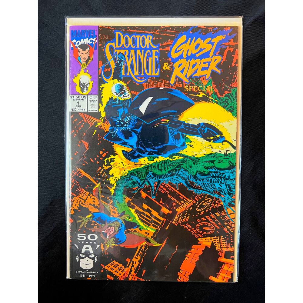 1991 Marvel Doctor Strange & Ghost Rider Special #1 - Graded Fine by Comic App